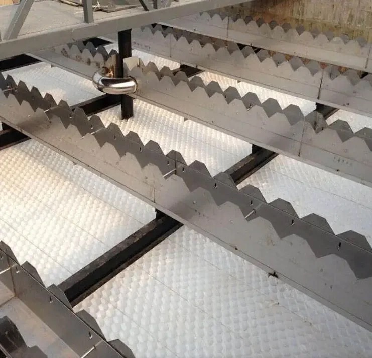 六角蜂窩斜管填料